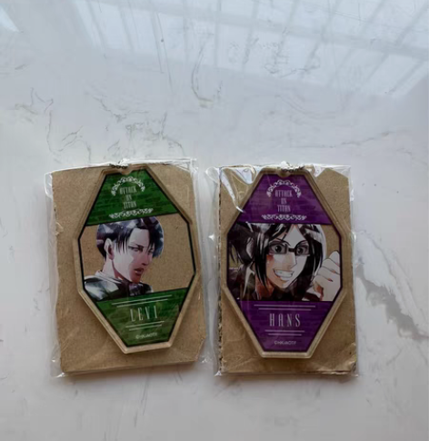 包邮包邮出巨人利威尔水彩钥匙扣 利威尔56...