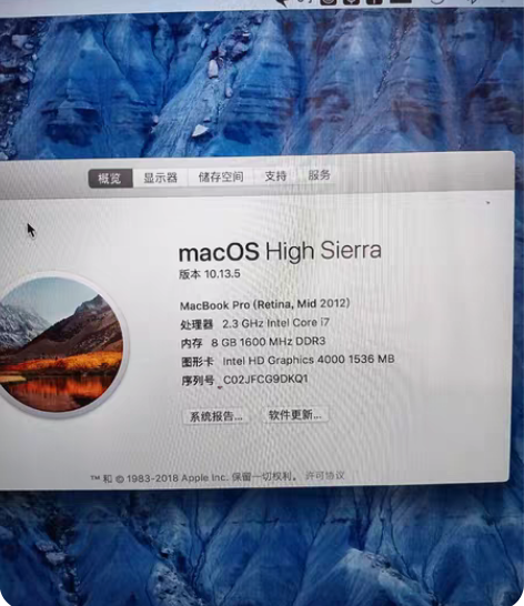 早年入手的15寸Macbook Pro R...