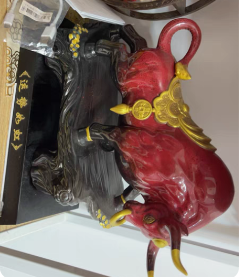 家里准备换东西所以没地方放这尊神牛，特此转...