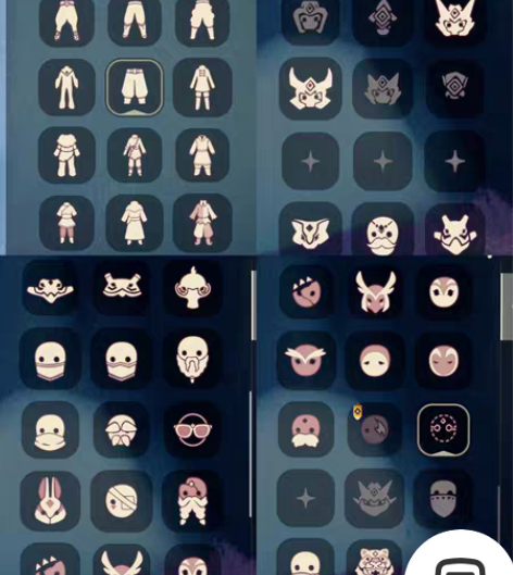 光遇蜡烛号/武士裤/蝙蝠斗/白枭/巫师/绊...