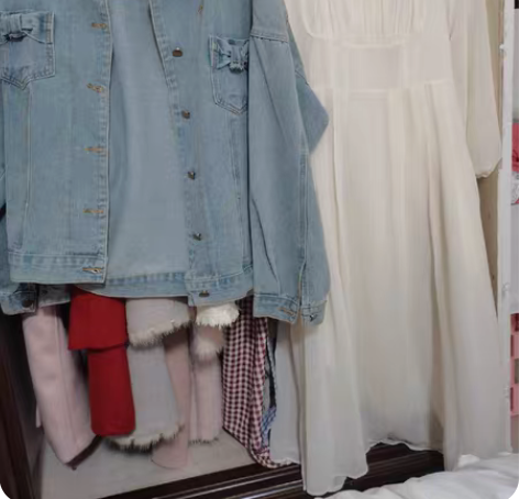 春夏季连衣裙牛仔外套两件套温柔休闲学院风少...