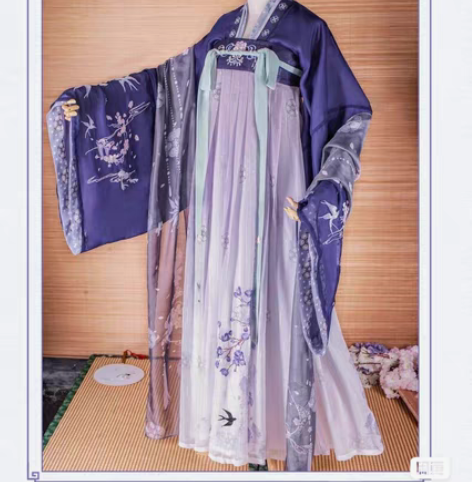 悠窝窝剑三万花汉服衍生 绣花很精美超级好看...