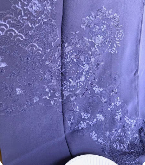 kiya喜屋蓝紫满总刺绣正仓院访问着和服 ...