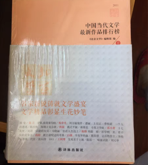 包邮2011中国当代文学最新作品排行版 全...