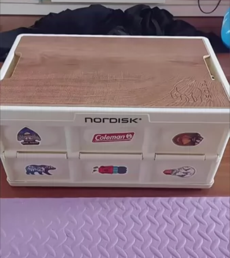 【全新包邮】全新包邮大白熊收纳箱户外露营折...