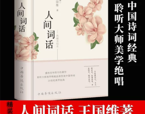 狠美的《人间词话》精装彩图版王国维正版完整...