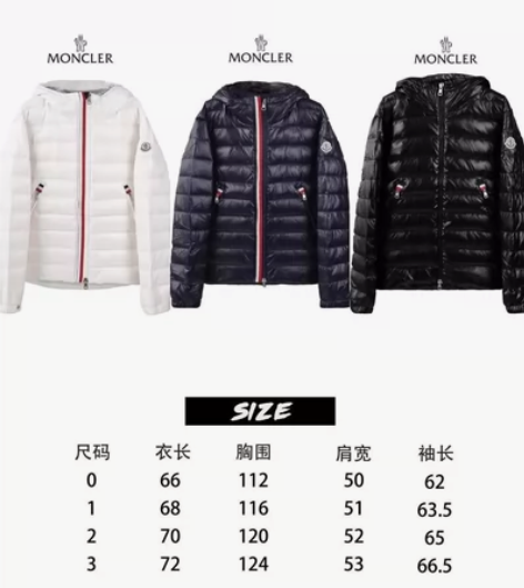 蒙口轻薄羽绒服 90白鸭绒 只有黑色0和蓝...