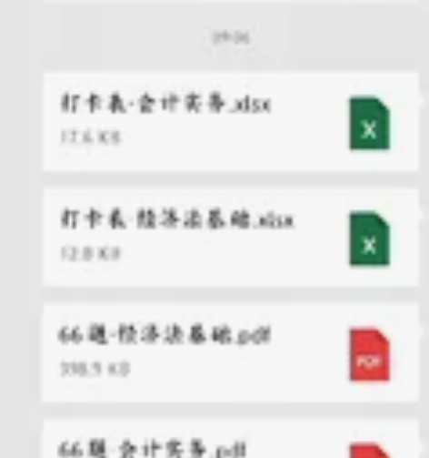 会计初级考试知识点文件〖三色笔记+思维导图...