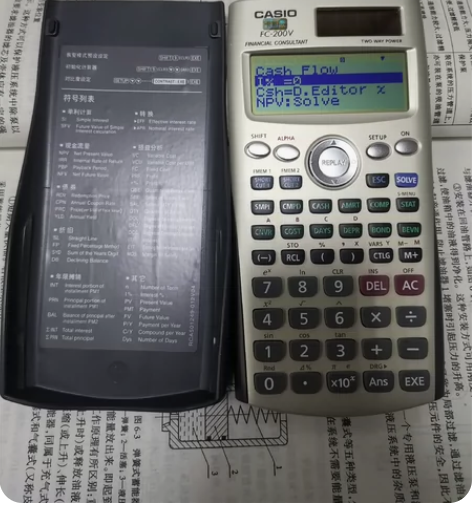 CASIO卡西欧正品FC-200V金融计算...