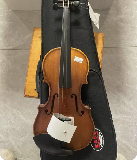 闲置全新小提琴，1/8大小，金音牌，不包邮...