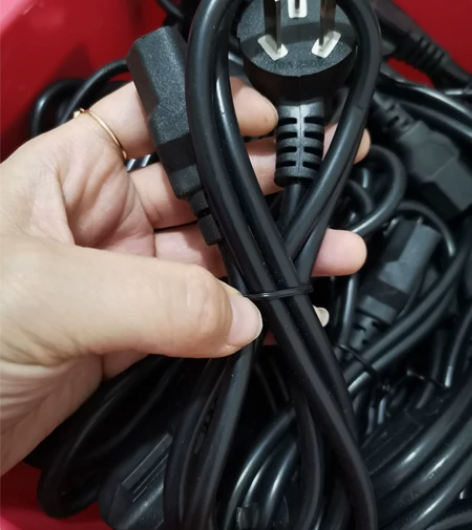 全新 原装1.2米电脑主机显示器电源线 三...