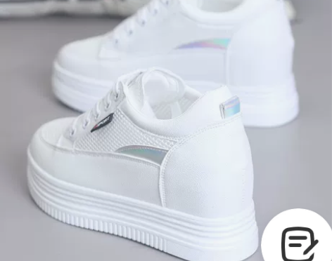 松糕厚底女鞋2022夏季新款镂空透气女网鞋...