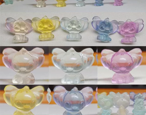 天然水晶萤石史迪仔丨打包。水晶提溜 水晶闲...