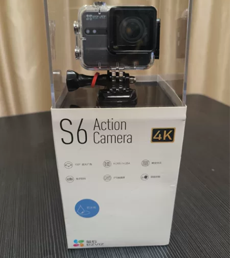 萤石运动相机s6（全新未拆） 海康招聘会抽...