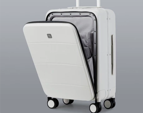 汉客前开盖拉杆箱铝框箱登机行李箱旅行箱男女...