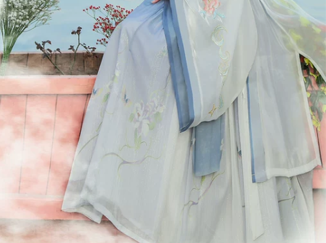 宋制汉服女新款原创 花间蝶 春夏季齐腰中国...