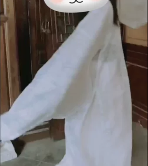 【闲置汉服】司南阁的白芷!! 白色大袖+蓝...