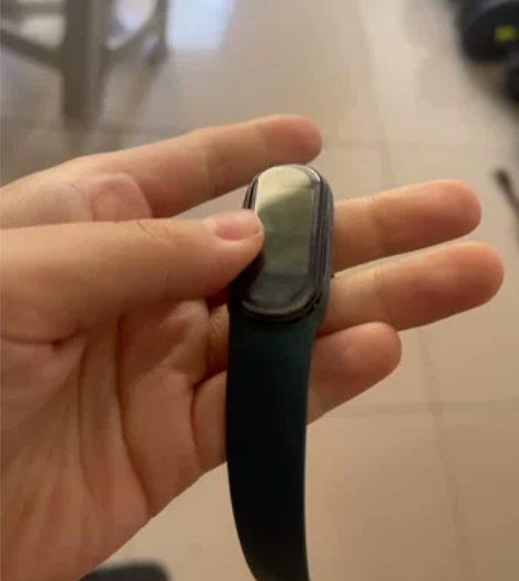 小米手环5代，我把充电器丢了，买了新的，这...