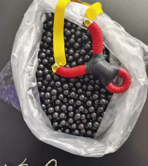 泥丸8mm 免邮弹弓钢珠弹珠安全泥丸子弹1...