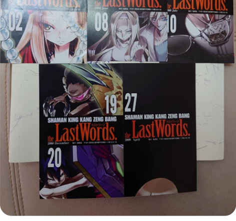 通灵王 last word 纸片 打包70...