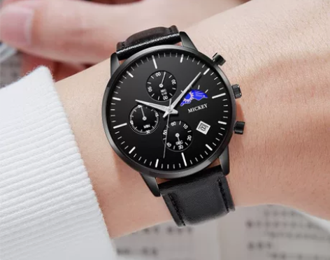 迪士尼手表男款学生初中高中生青少年2023...