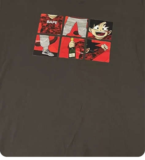 短袖 灰色t七龙珠 M 不包邮 穿两次 很...