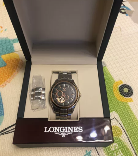 威雅斯机械腕表换新的手表转让 感兴趣的话点...