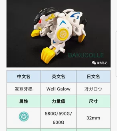 爆丸tech 白狼 三刃龙 蜗牛 收 好价...
