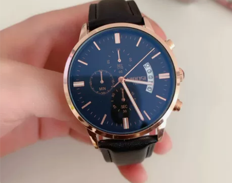 品牌手表男多功能个性真皮表带男士表自动腕表...