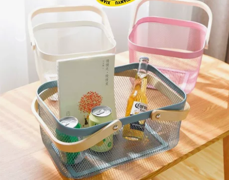 【 22元全新包邮宜家瑞沙托篮子 金属篮子...