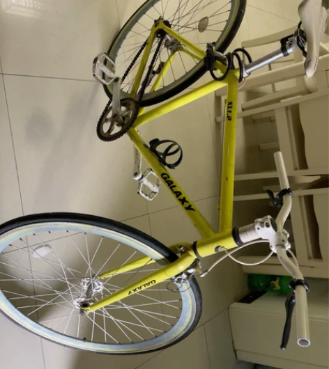 孩子上高中，用不到了，死飞与活飞可以自由切...