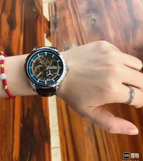 A ILANG 艾浪 自动机械陀飞轮男士腕...