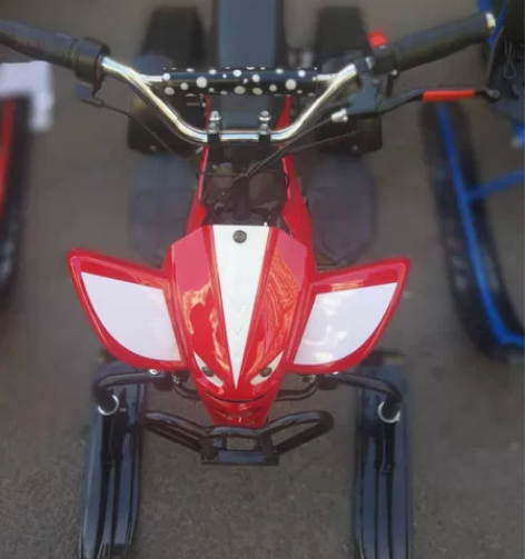 雪地摩托 儿童游乐雪地摩托 双履带电动汽油...