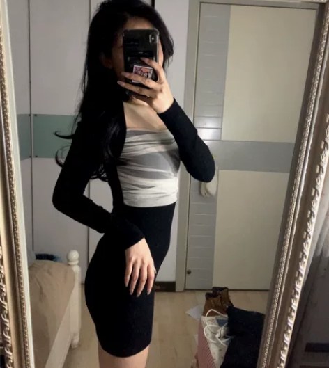 修身包臀连衣裙 s码39￥39