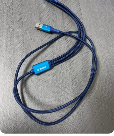 罗马仕PD20W三合一充电线（支持华为苹果...