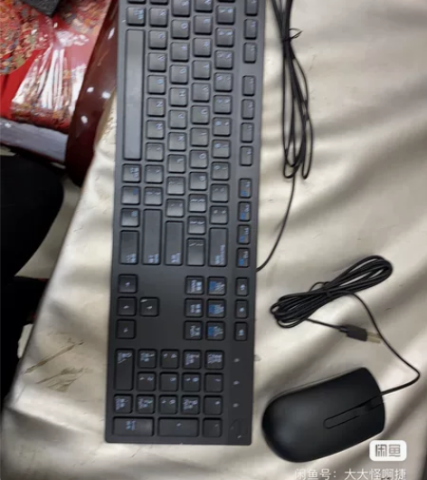 戴尔KB216键盘9成新大量出售无盒子都可...