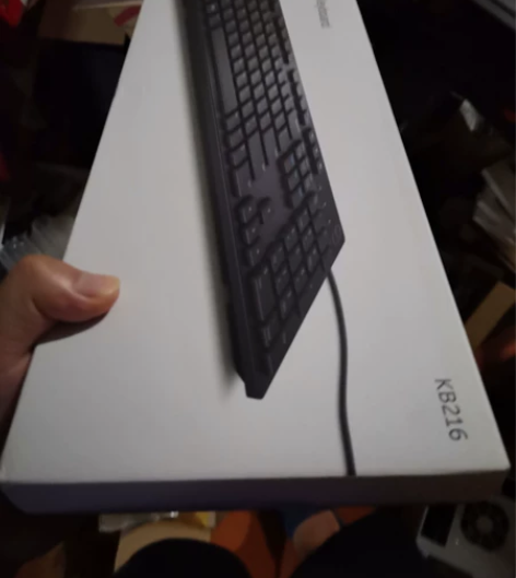 全新Dell有线键盘kb216 全新未拆封...