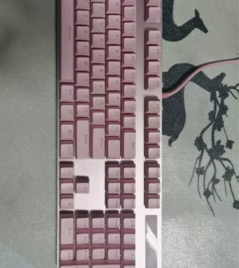 Rapoo 雷柏 V500PRO 粉红色有...