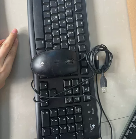 罗技（Logitech） K120有线键盘...