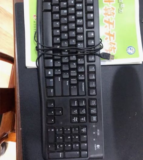 罗技k120有线键盘，常州本地交易，近可送...