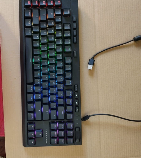 雷神KL30 无线双模机械键盘 黑轴RGB...