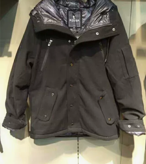 卡玛妮子面料羽绒服 不起球 超厚实165/...