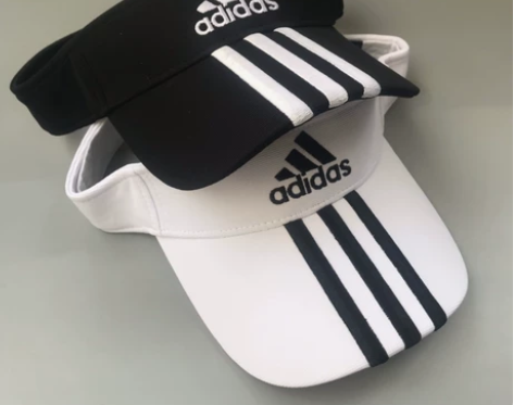 阿迪达斯adidas三条杠夏季防晒太阳帽男...