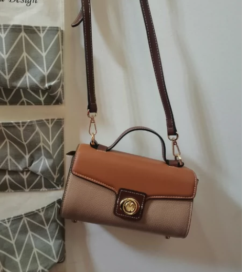 稻草人包包女 2022新款潮真皮牛皮手提包...