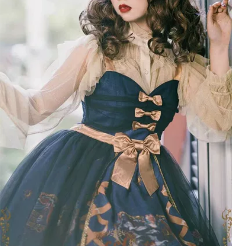 cel家野天鹅之梦jsk m码绀色有小物 ...