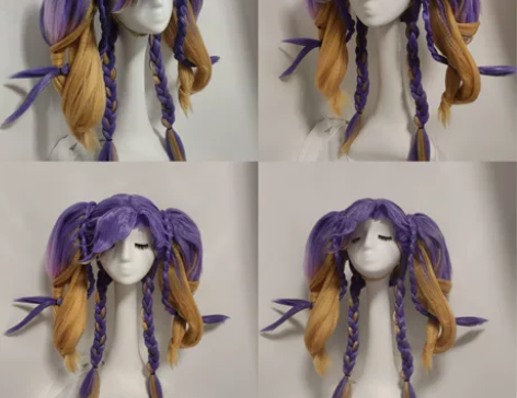 孙尚香音你闪耀cos假发造型 手工费500...