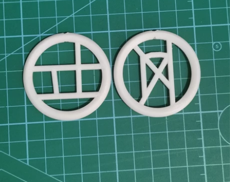 王者cos孙尚香音你闪耀 配饰：耳环白模一...