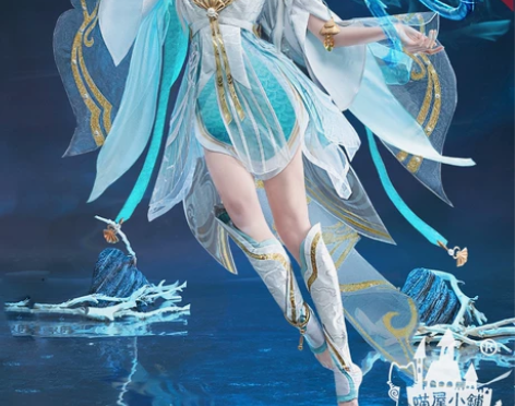 喵屋小铺王者荣耀cos服FMVP西施游龙清...