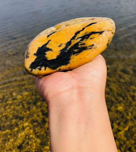 奇石原石 天然汉江石 画面石 凤凰 ，凤求...