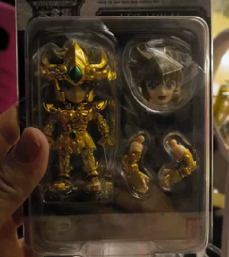 现货 万代 食玩 圣衣神话 Q版黄金圣斗士...